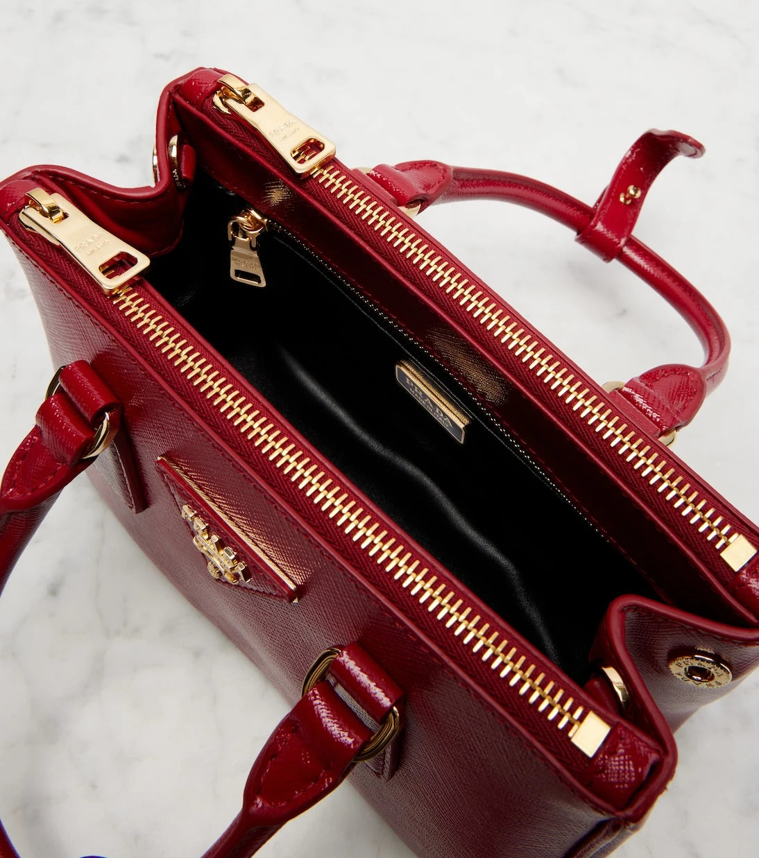 Prada - Prada Galleria Mini deri el çantası