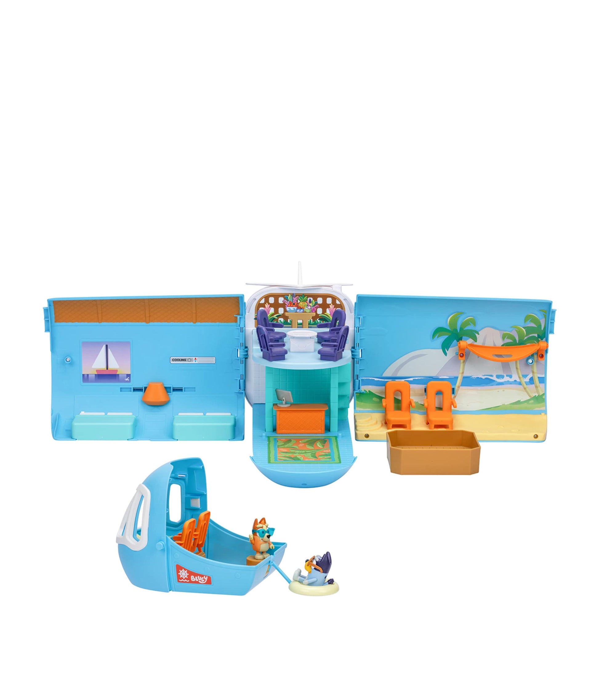 BLUEY 3-in-1 Transforming Plane Play Set