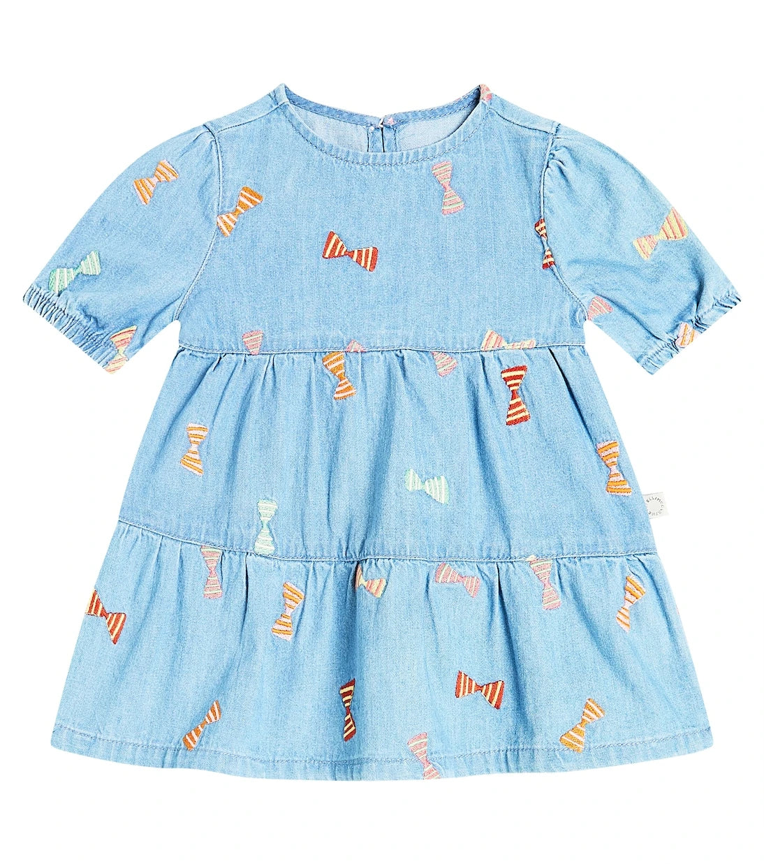 Stella McCartney Kids - Bow-detail denim dress