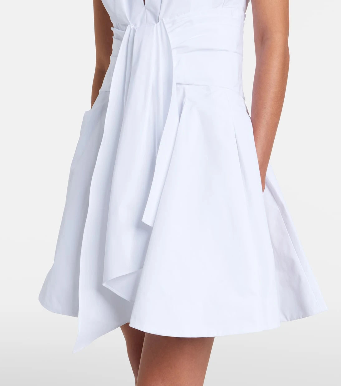 Balmain - Cotton poplin shirt dress