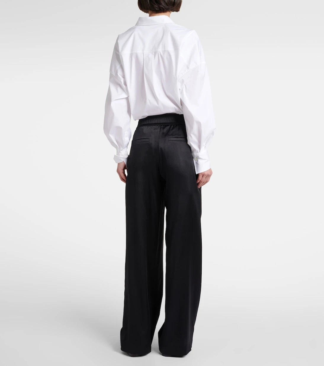 Brunello Cucinelli - Silk-blend wide-leg pants