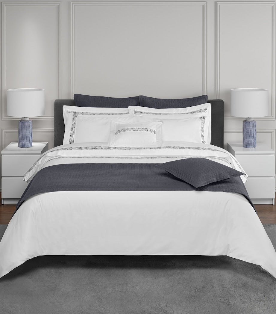 Amalia Egyptian Cotton Alentejo Pillowcase Pair (50cm x 75cm)