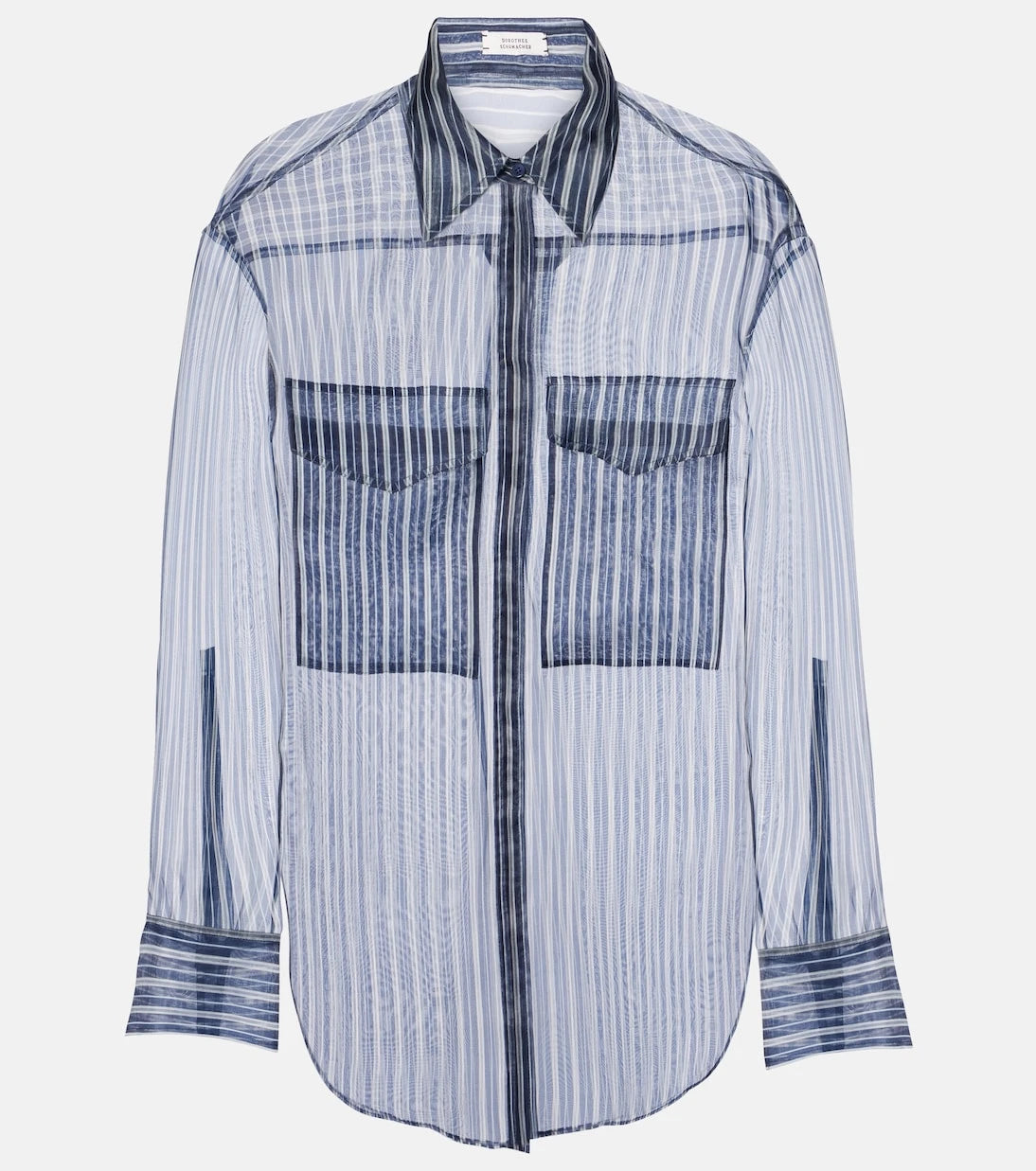 Dorothee Schumacher - Striped silk organza blouse