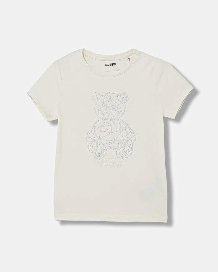 Guess Çocuklar için pamuklu elastanlı tişört