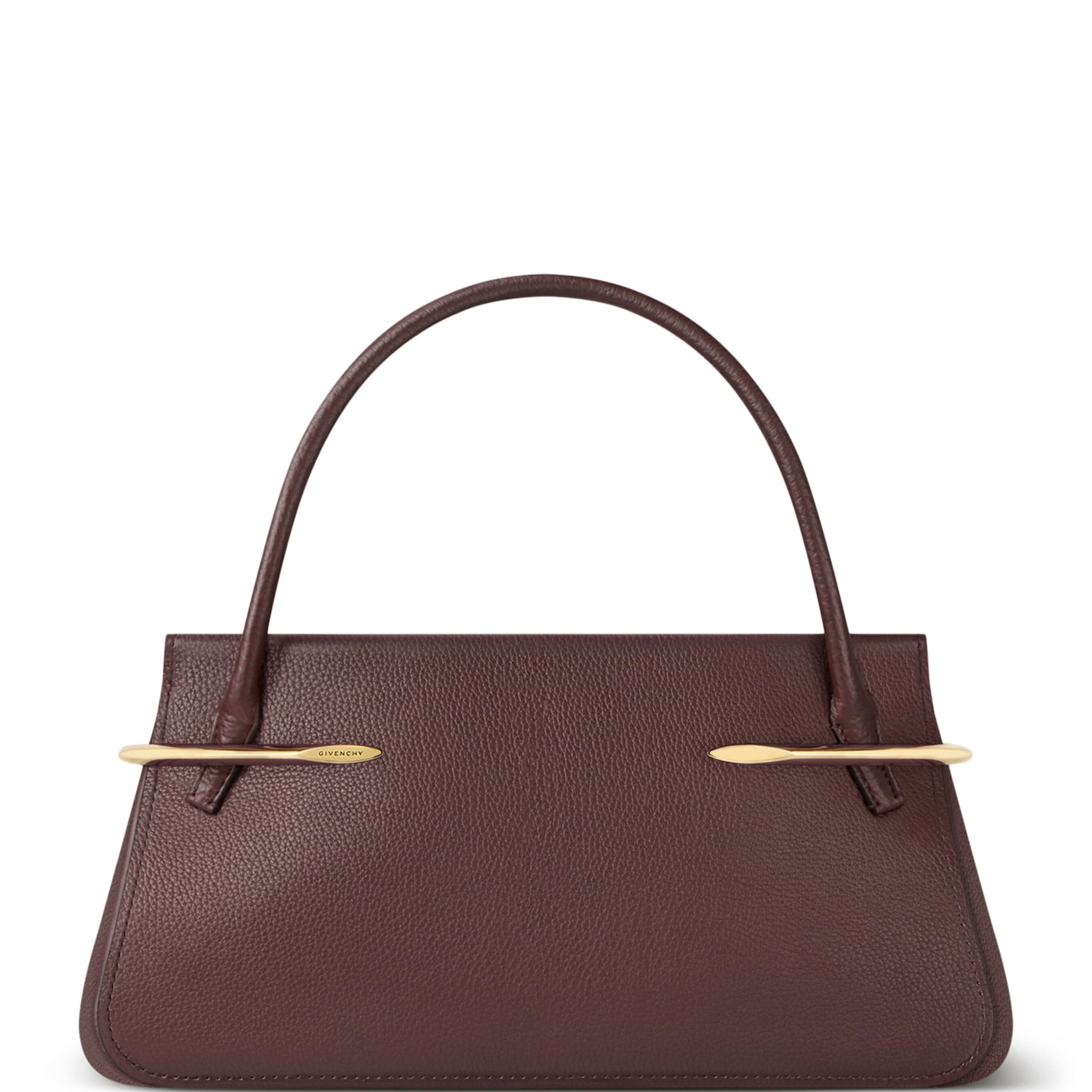 Givenchy Medium Leather Pinch Top-Handle Bag