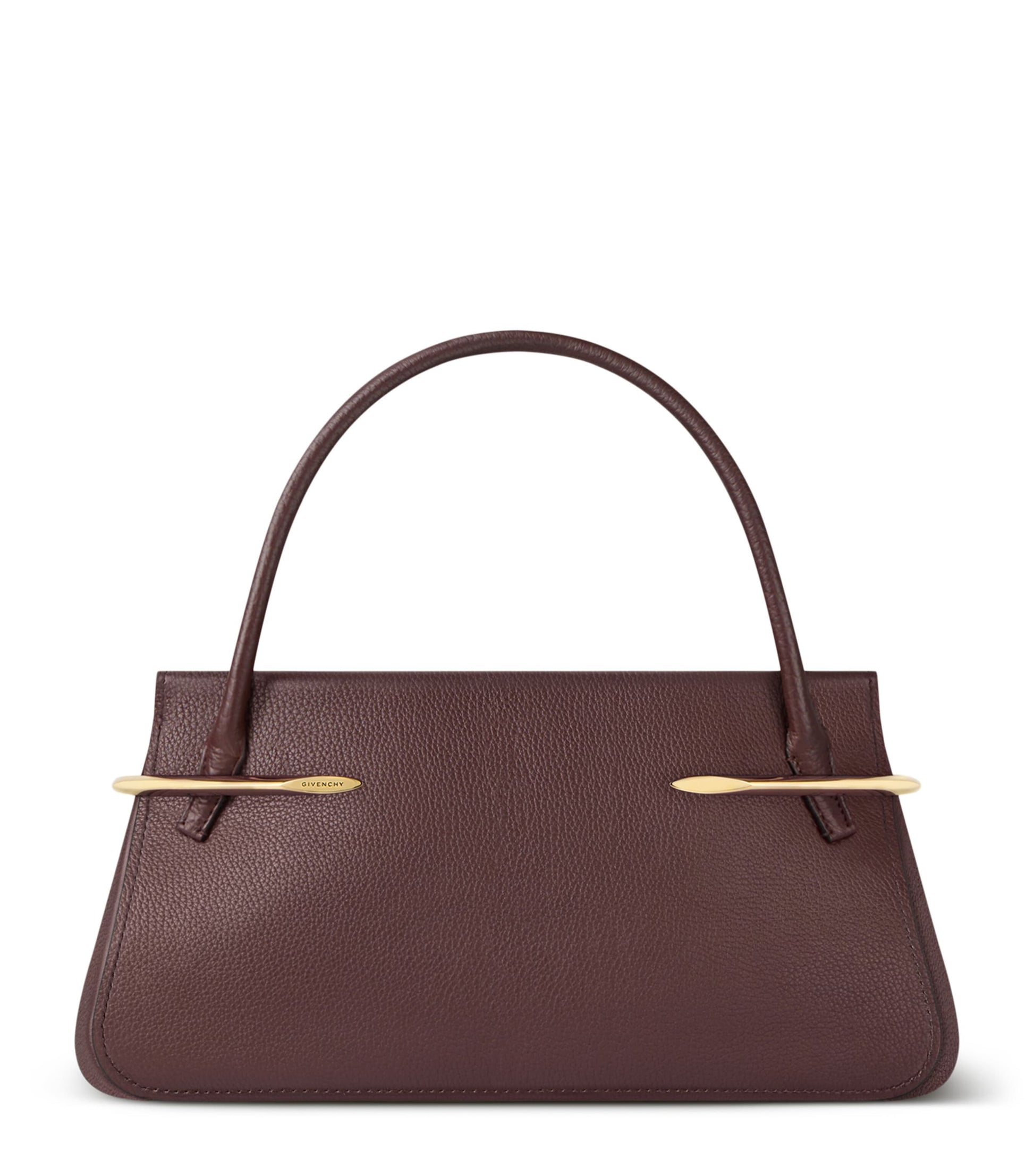 Givenchy Medium Leather Pinch Top-Handle Bag