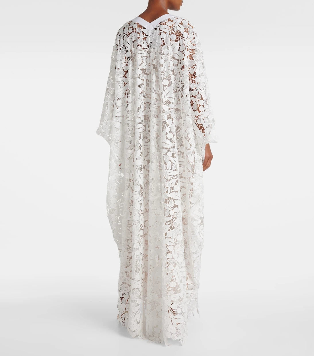 Oscar de la Renta - Lace guipure maxi dress