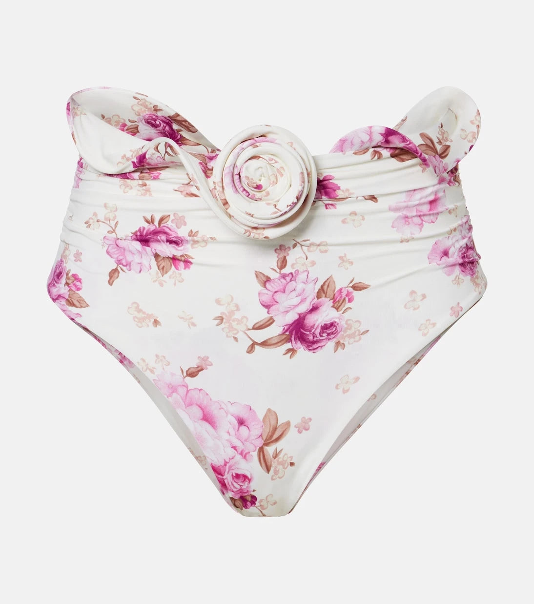 Magda Butrym - Floral-appliqué bikini bottoms