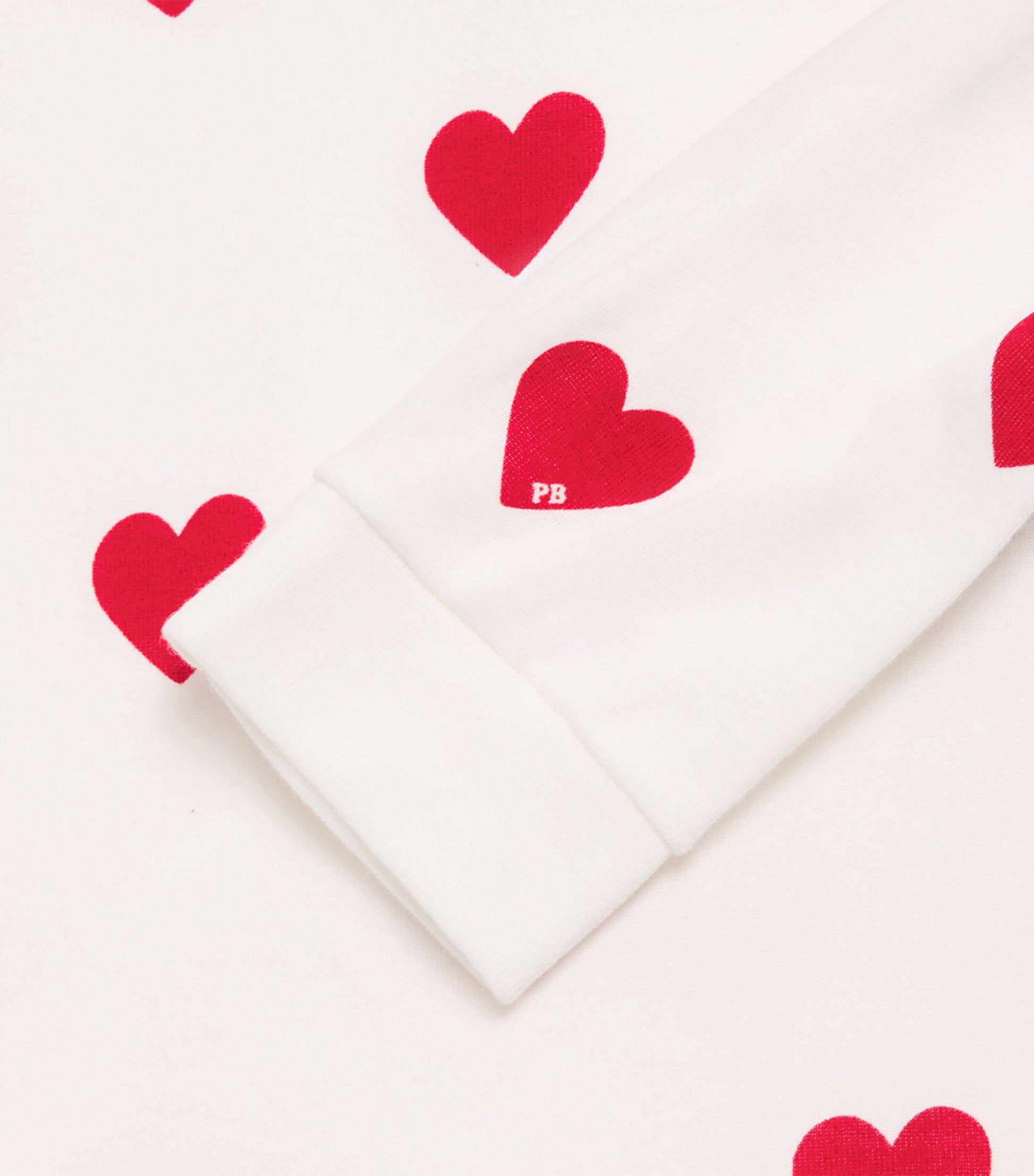 Cotton Heart Pyjama Set (4-12 Years)