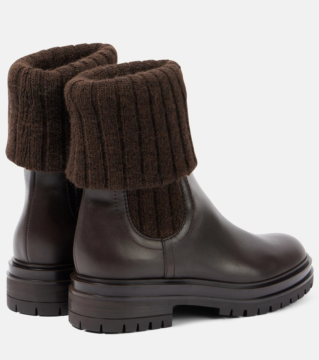 Gianvito Rossi - Tenney leather Chelsea boots
