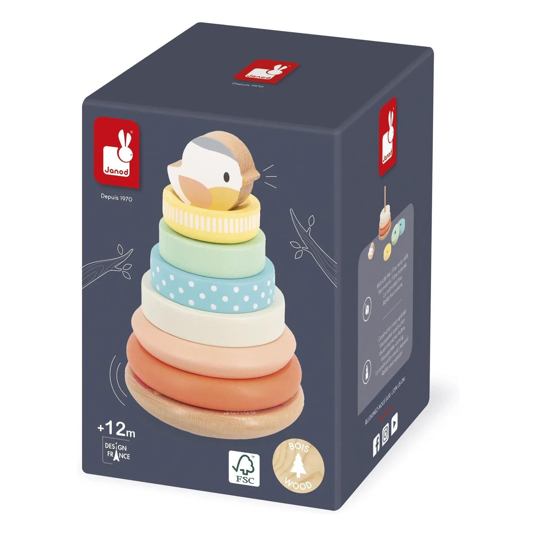 Janod - Stacking nest