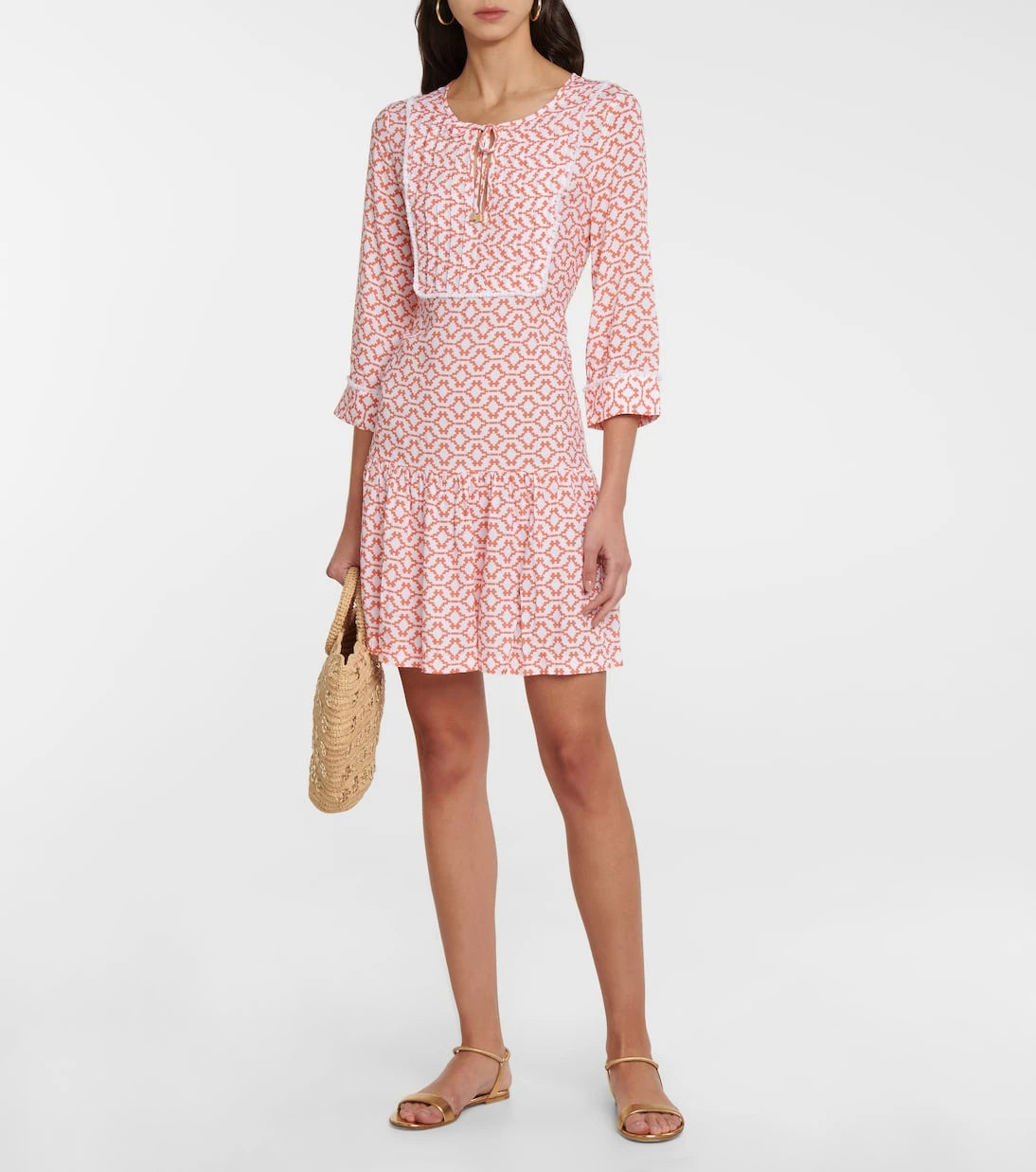 Heidi Klein - Arabian Sunset printed minidress
