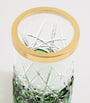 Crystal Ivy Green Toothbrush Holder