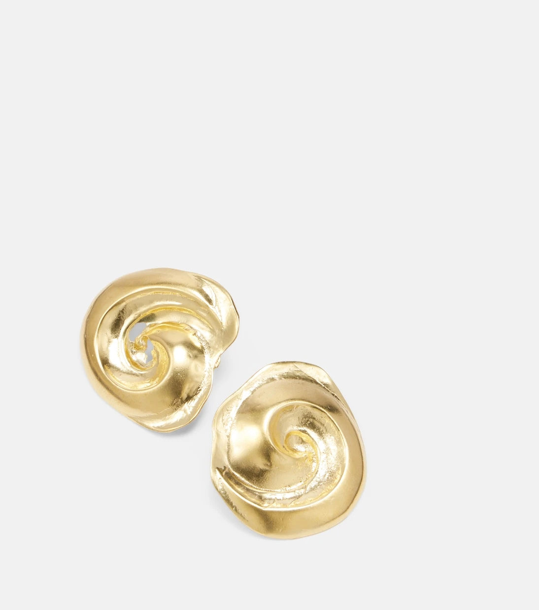 Ysso - Cote 24kt gold-plated earrings