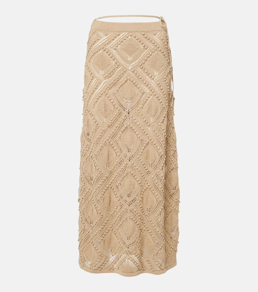 Xu Zhi - Crochet lace maxi skirt