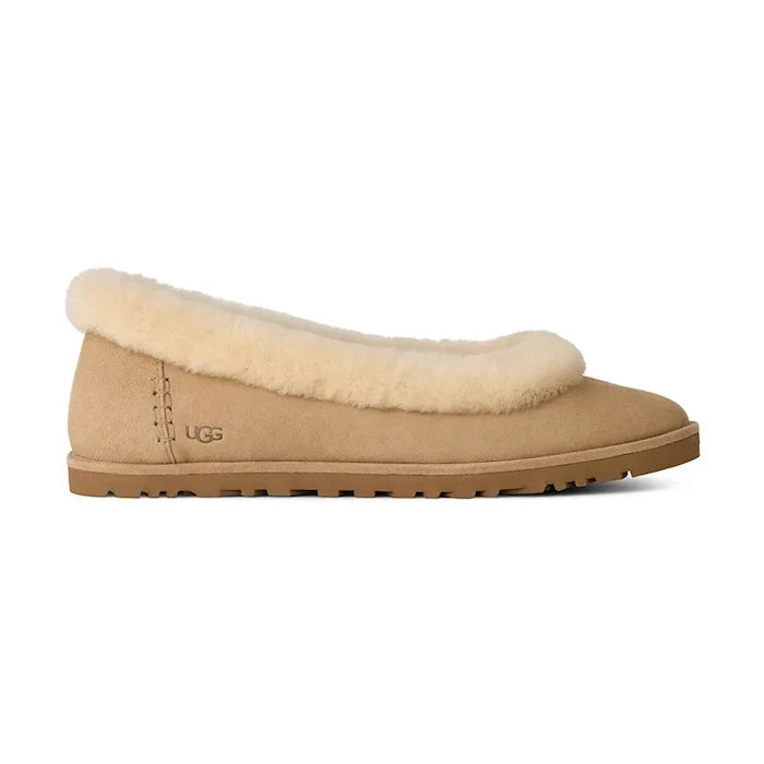 Велурени балеринки UGG W Zora Ballet Flat