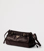 Prada Brown Small Leather Bonnie Shoulder Bag