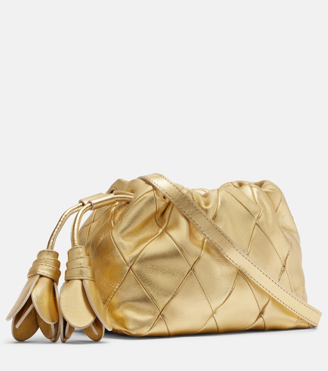 Zimmermann - Cloud 91 Small metallic leather clutch