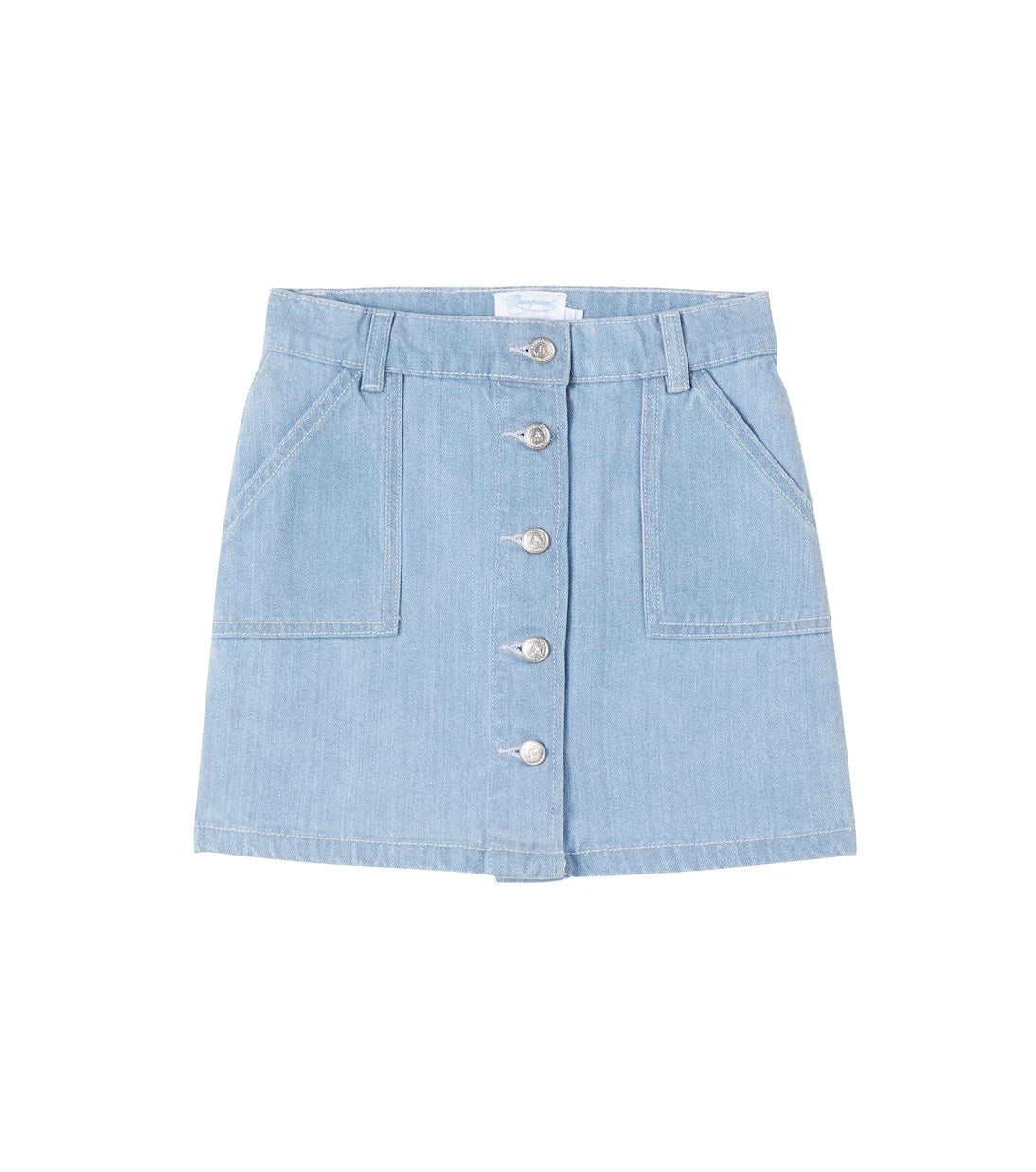Bonpoint - x Guest in Residence Dexie denim skirt