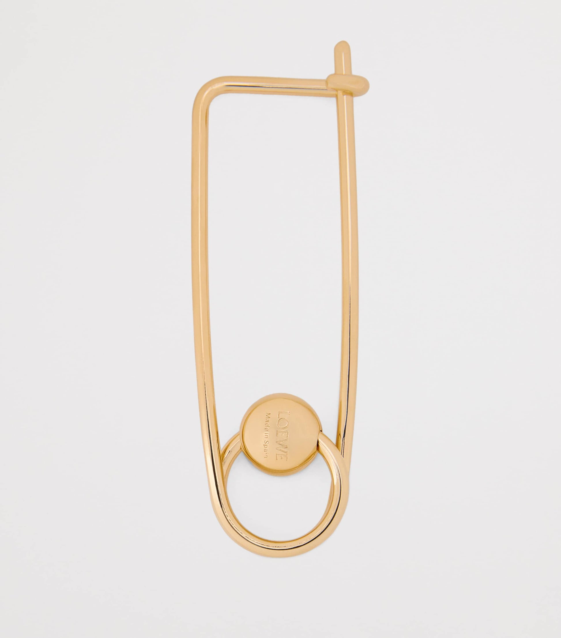 LOEWE Gold Gold-Tone Safety Pin Charm
