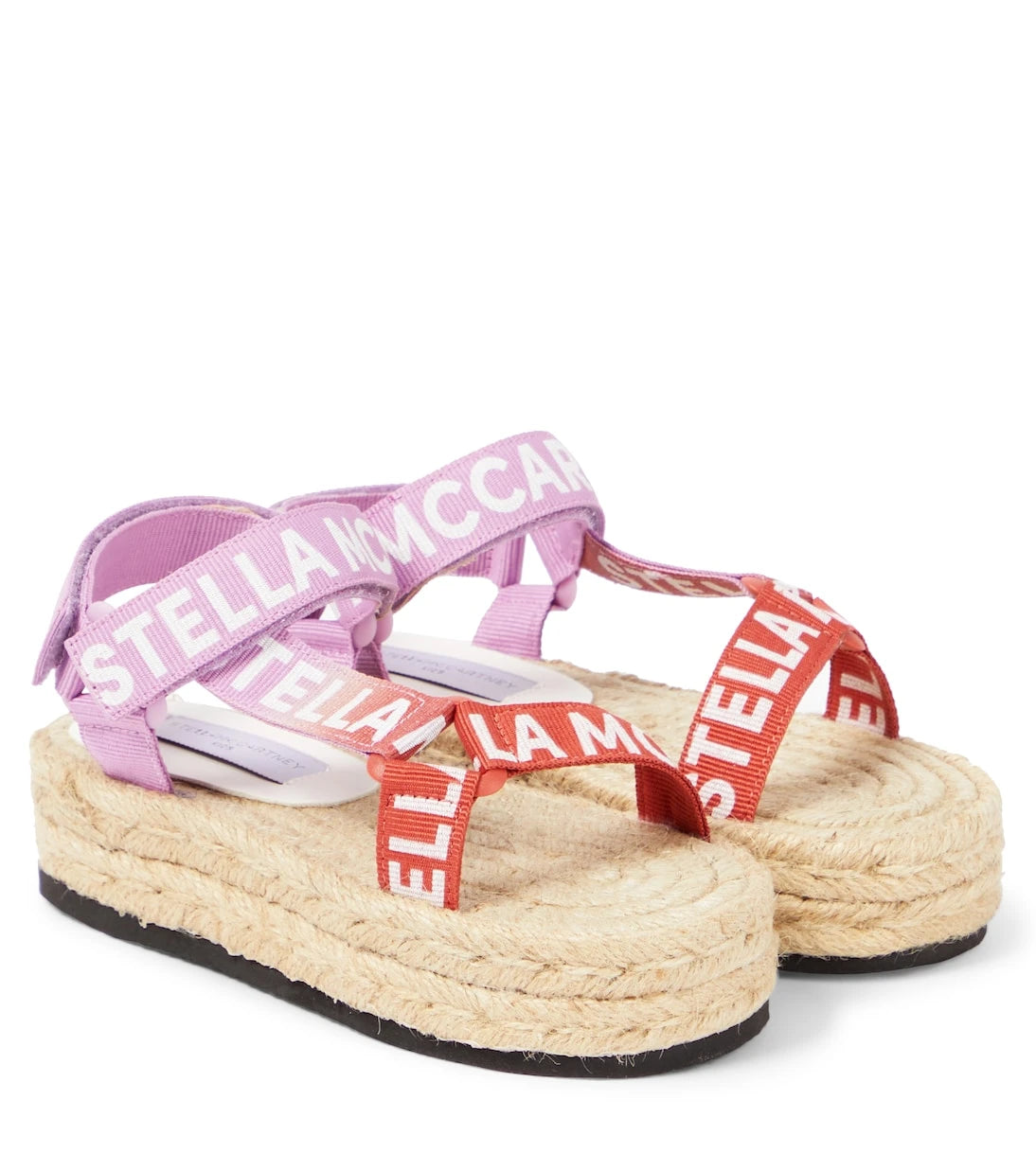 Stella McCartney Kids - Logolu sandaletler