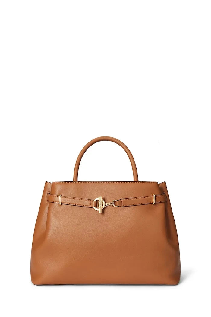 Lauren Ralph Lauren kadın deri crossbody çanta