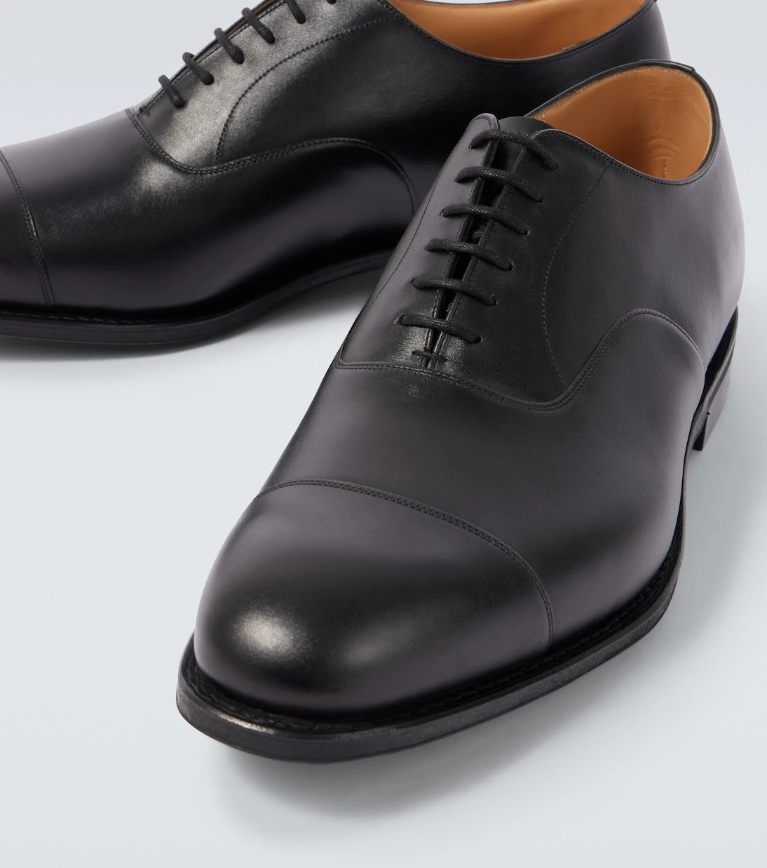 Church's - Consul leather lace-up Oxford shoes