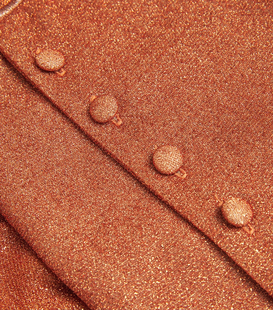 Oséree Orange Glazed Lumière Shirt