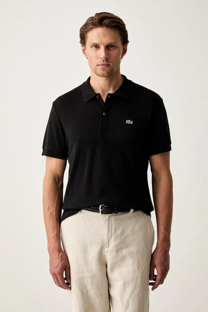 Lacoste тениска с яка мъжка от памук