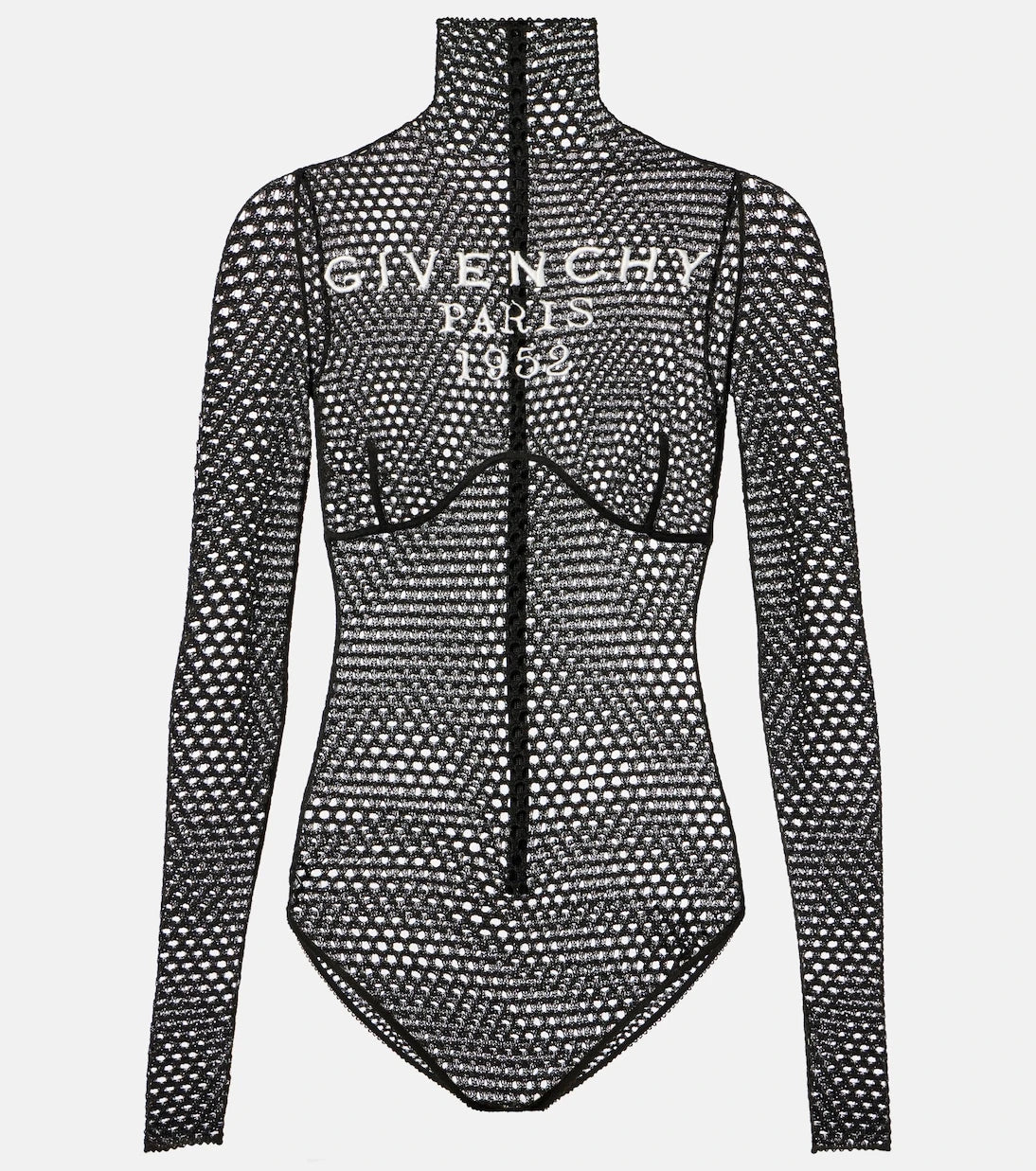 Givenchy - Logo mesh bodysuit