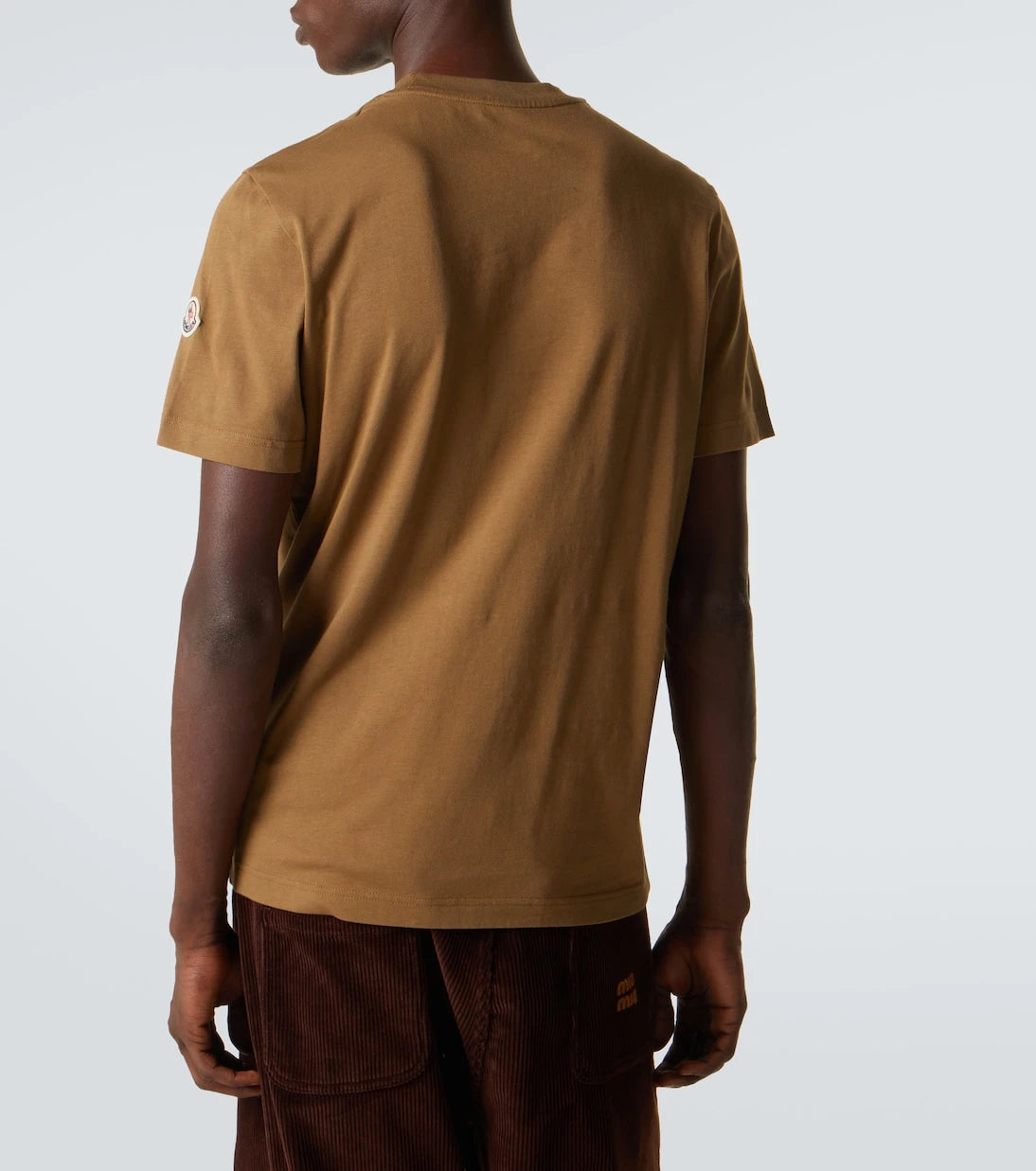 Moncler - Logo cotton jersey T-shirt