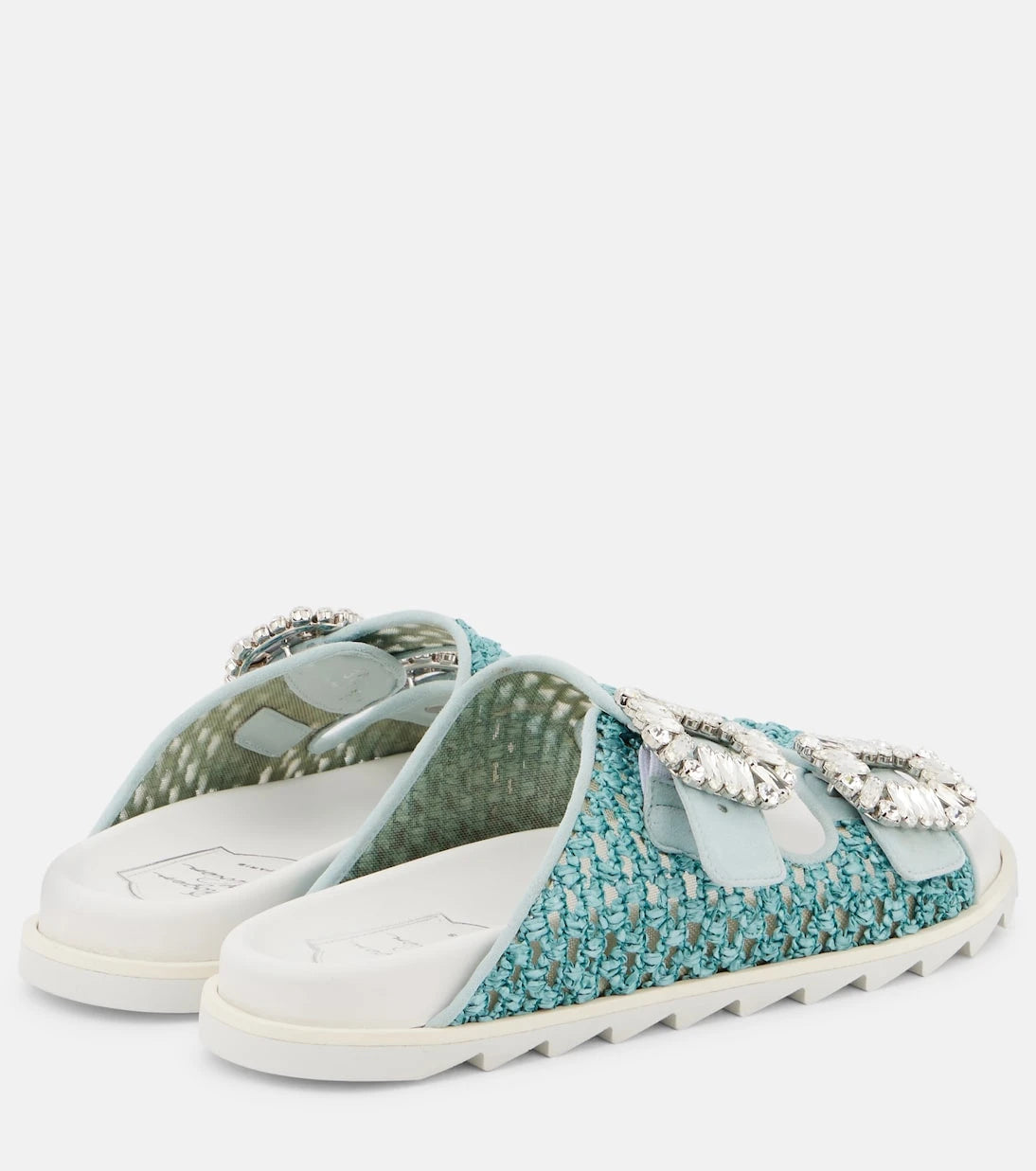 Roger Vivier - Slidy Viv' crystal-embellished sandals