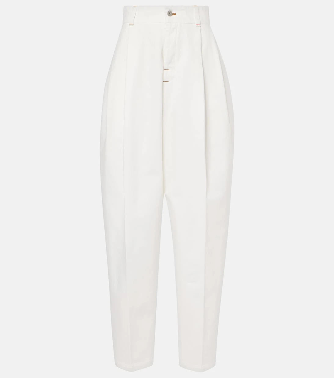 Jacquemus - بنطلون جينز Curzio De-Nîmes بقصّة عالية الخصر
