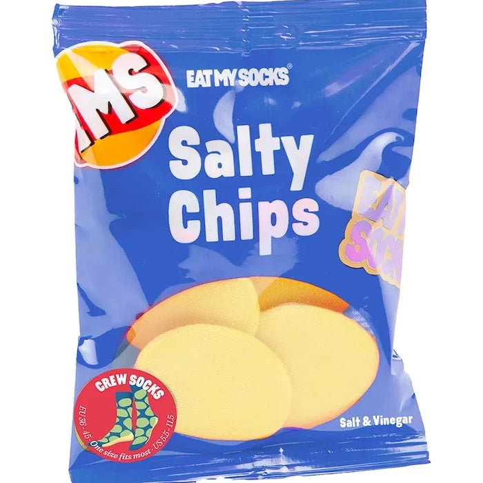 Детски чорапи Eat My Socks Salty Chips Blue
