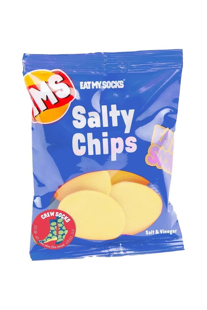 Детски чорапи Eat My Socks Salty Chips Blue