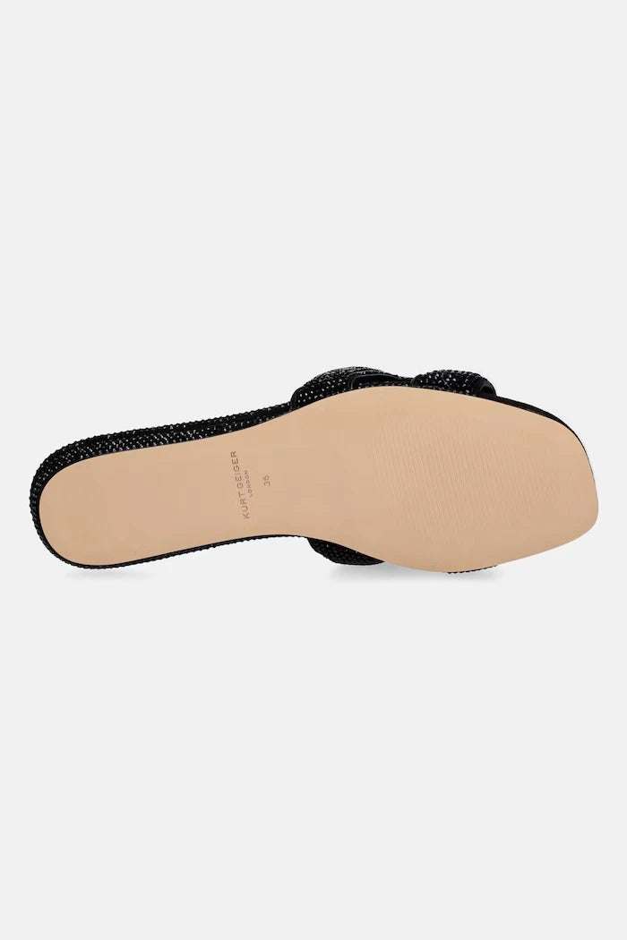 Kurt Geiger London Kadın Düz Taban Terlik Eagle Cut Out Flat Sdl