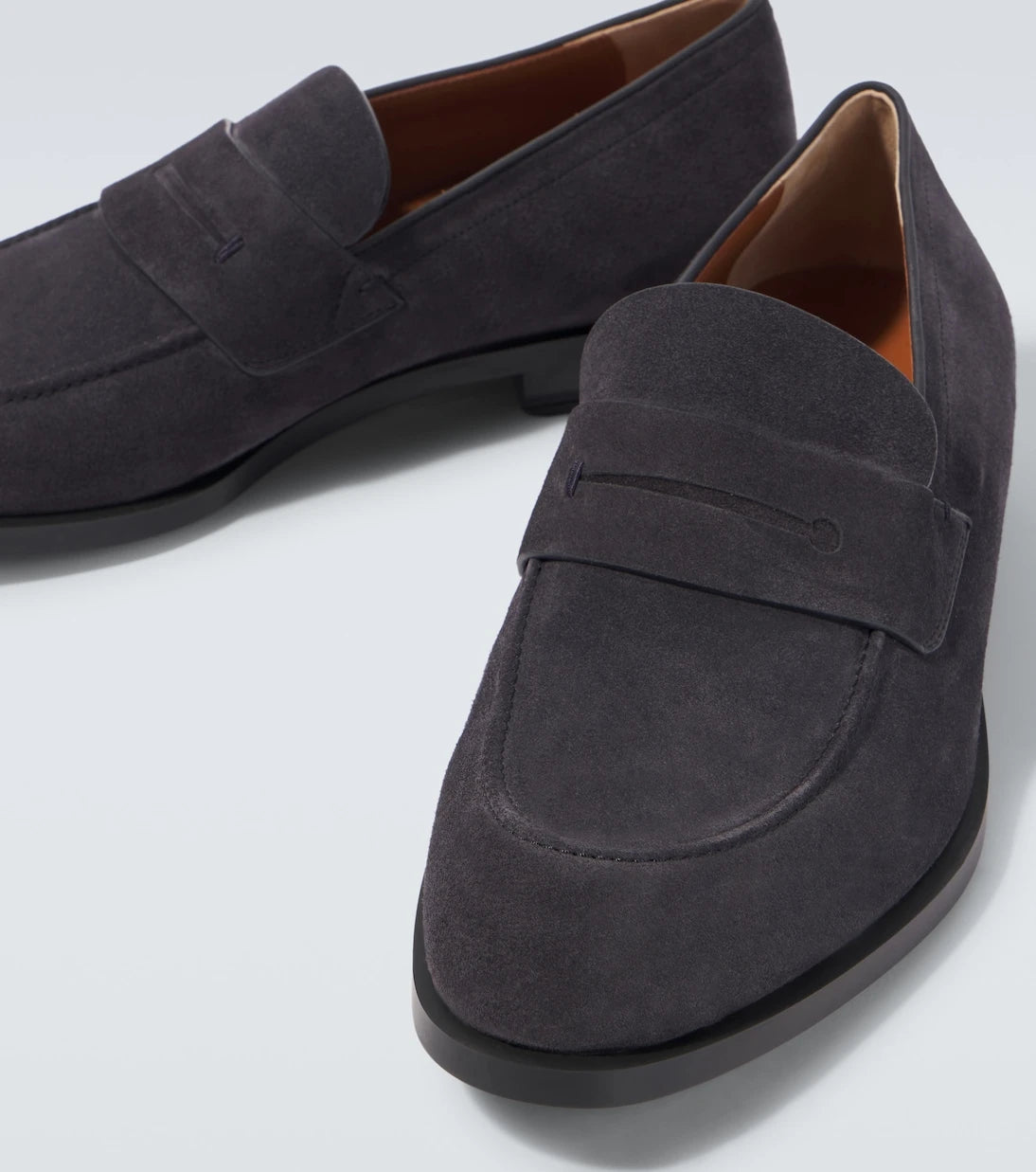 Zegna - New Classic leather penny loafers