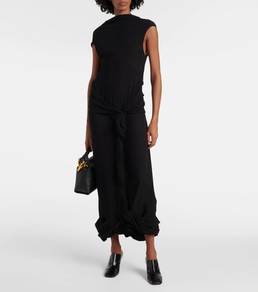 JW Anderson - Draped jersey maxi dress