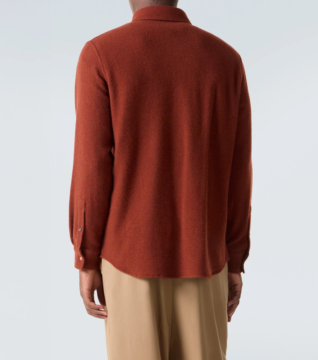 God's True Cashmere - Cashmere shirt with sunstone