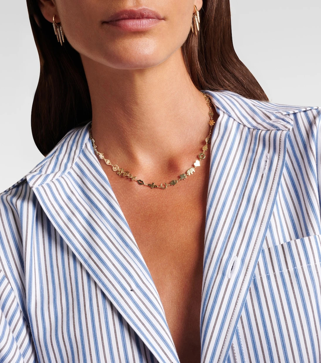 Sydney Evan - Pure Tiny 14kt gold necklace
