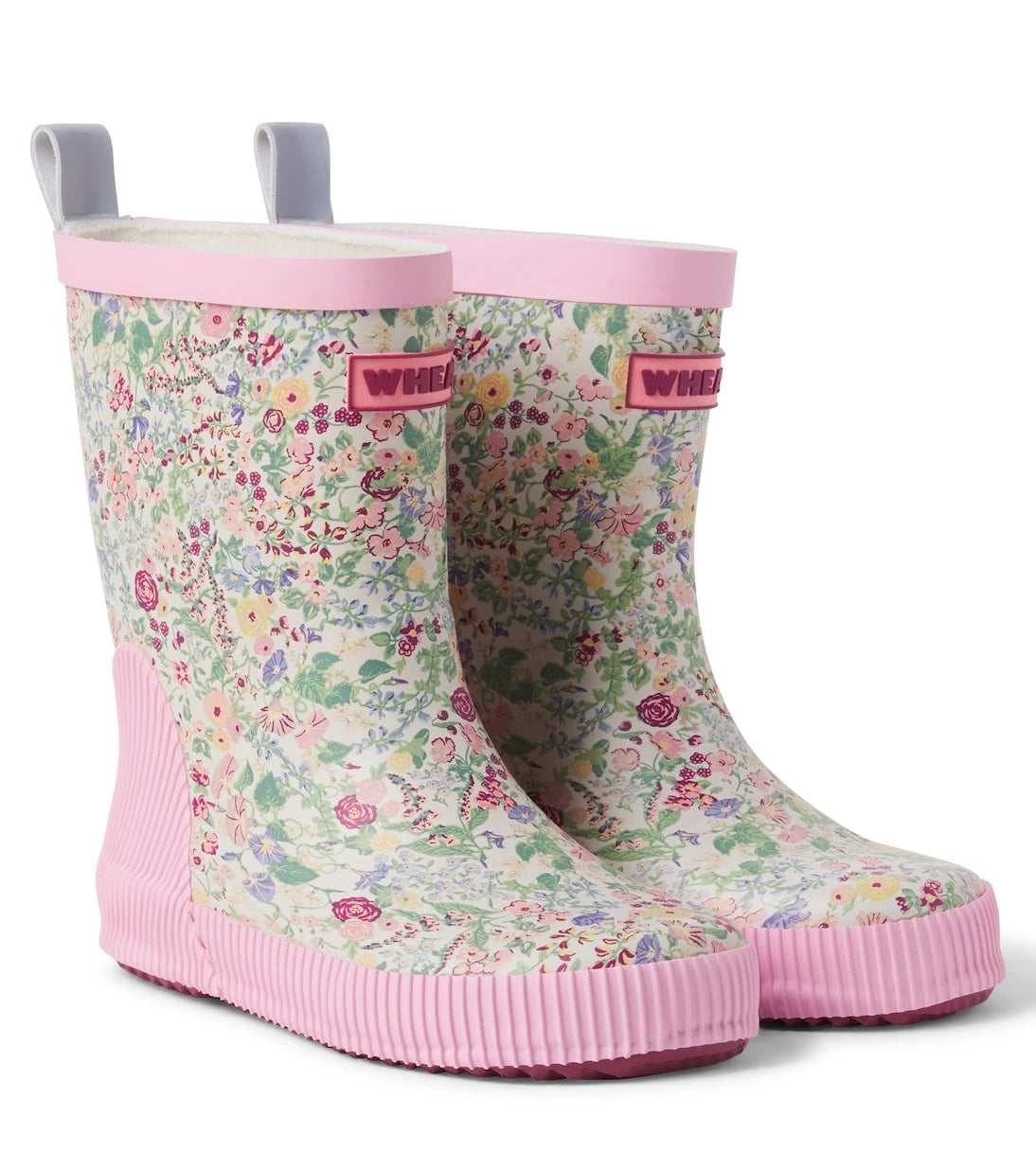 Wheat - Welly floral rain boots