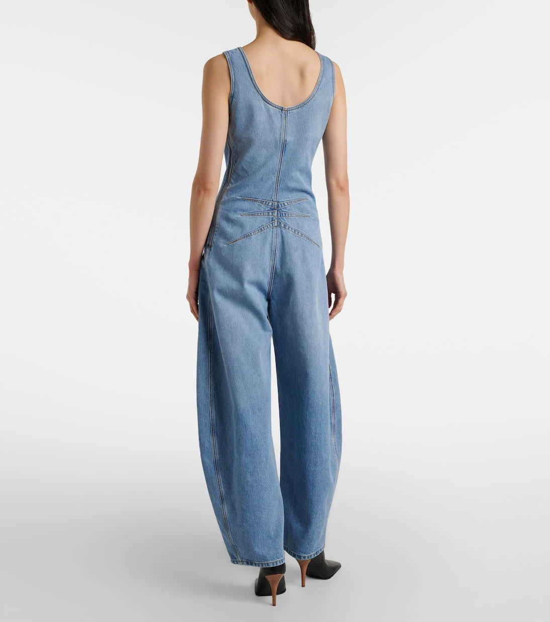 Alaïa - Denim jumpsuit
