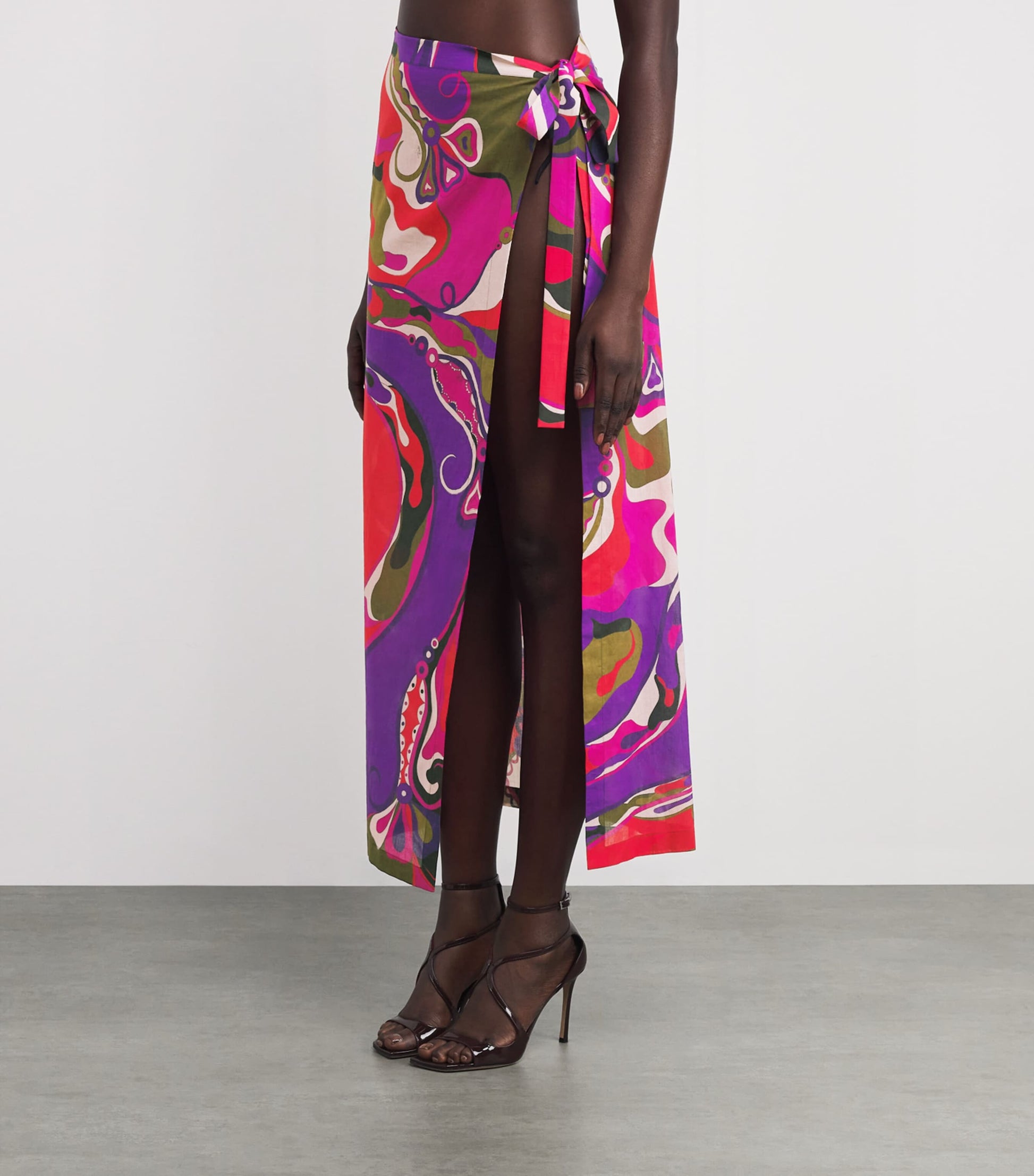 Multi Cotton Tie-Side Pareo