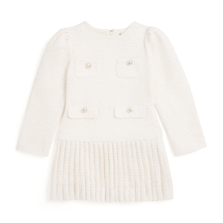Bardot Ivory Bouclé Renee Dress (4-12 Years)