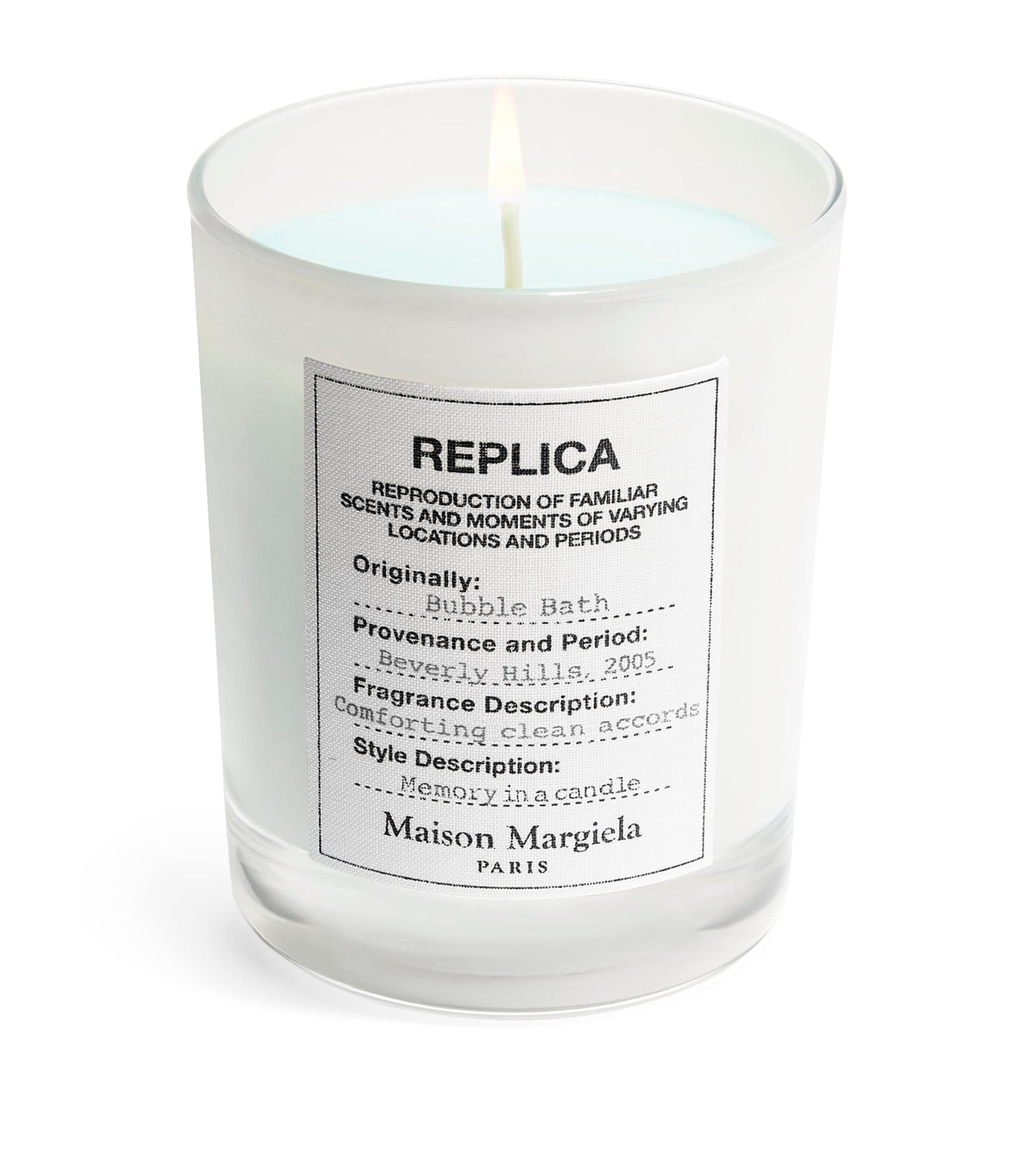 Replica Bubble Bath Candle