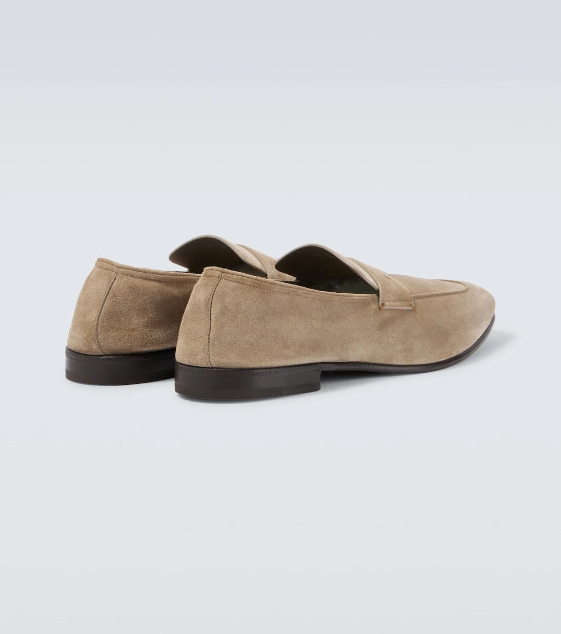 Zegna - L'Asola suede penny loafers