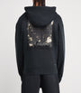 AMIRI Black Cotton Bleach Bandana Hoodie