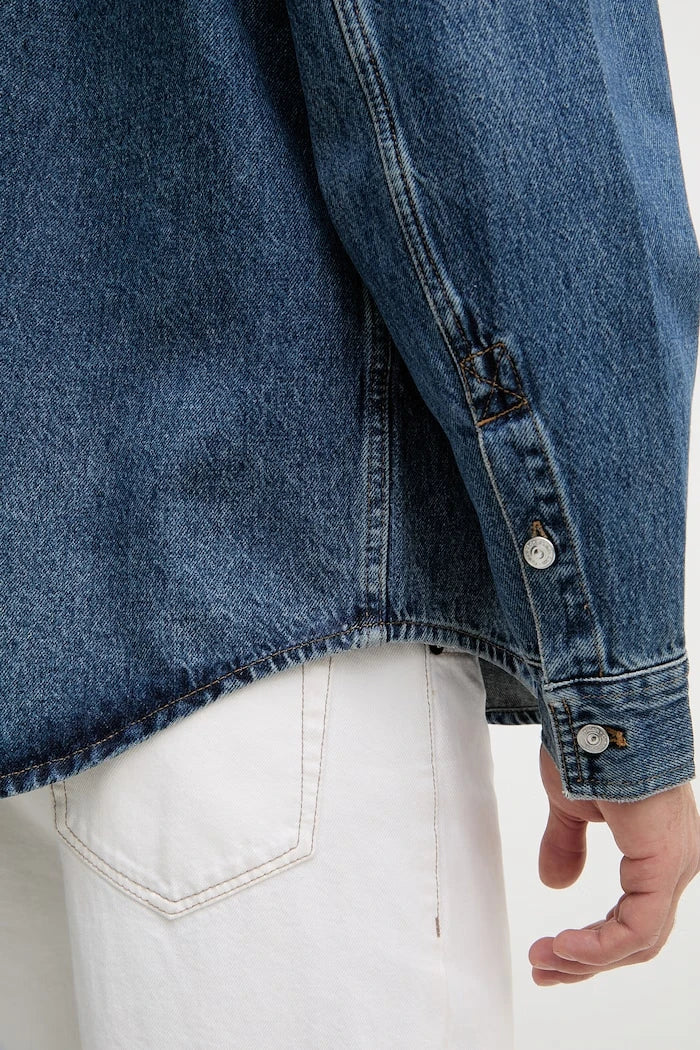 Calvin Klein Jeans риза мъжка от деним