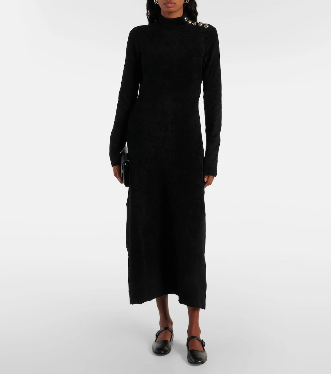 Proenza Schouler - فستان جود ماكسي شانيل أبيض
