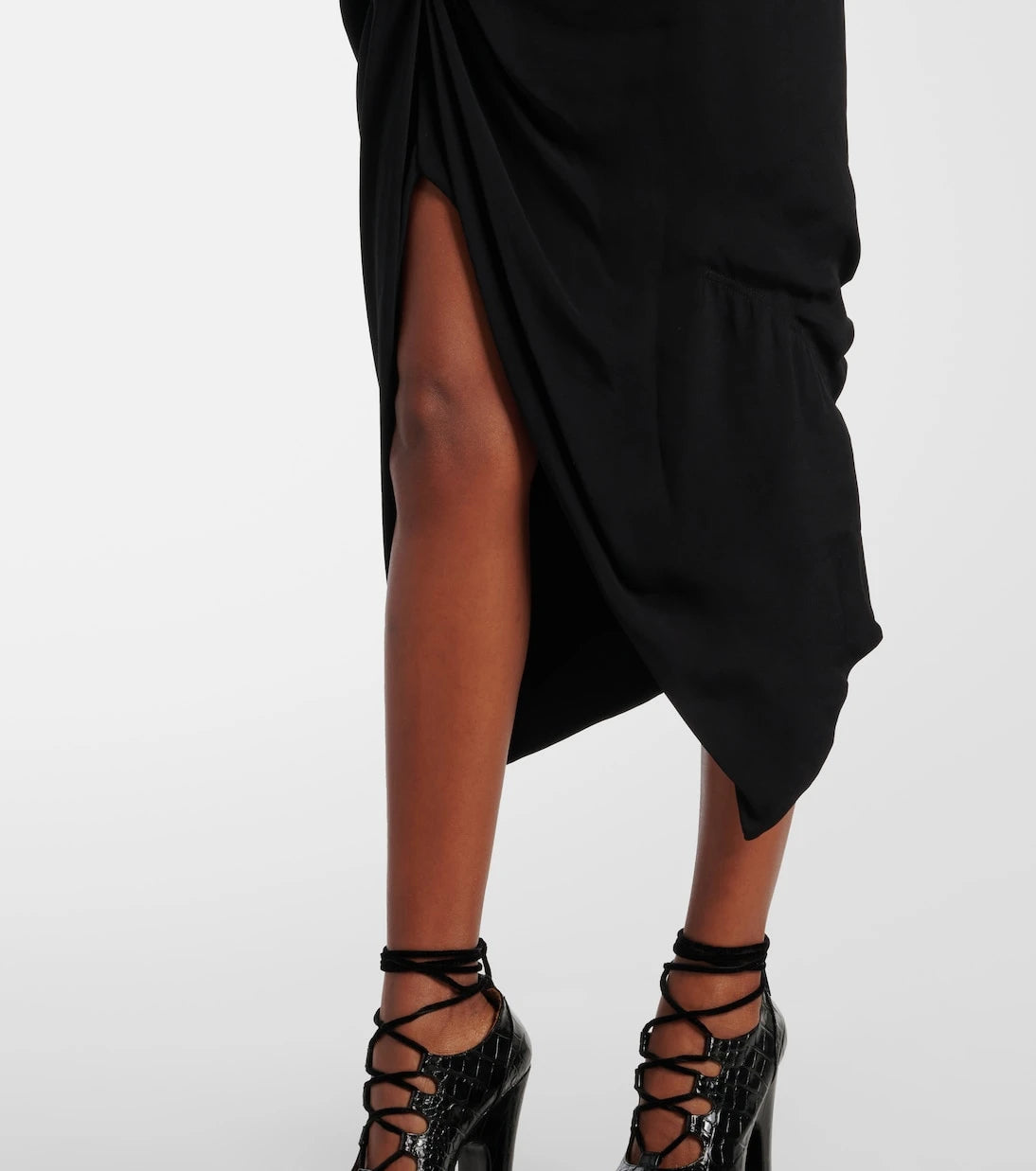 Vivienne Westwood - Panther draped midi dress